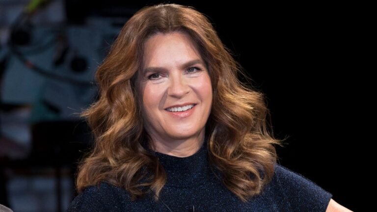 Katarina Witt im Bild: Katarina Witt ehemalige Eiskunstläuferin: DEU, Bremen, Radio Bremen, 3nach9, Live-Aufzeichnung vo